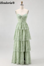 heuloria-Sage Green Floral Sweetheart Tiered Bridesmaid Dress-ed-566-1