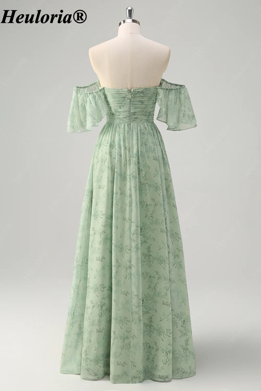 heuloria-Dusty Sage Floral Off-Shoulder Bridesmaid Dress with Slit-ed-555