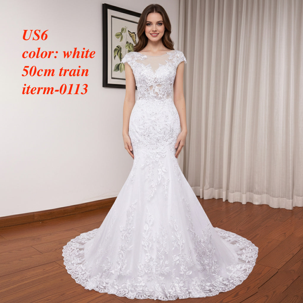 HEULORIA  wedding dress Stock! BIG SALE! Ship Immediately!