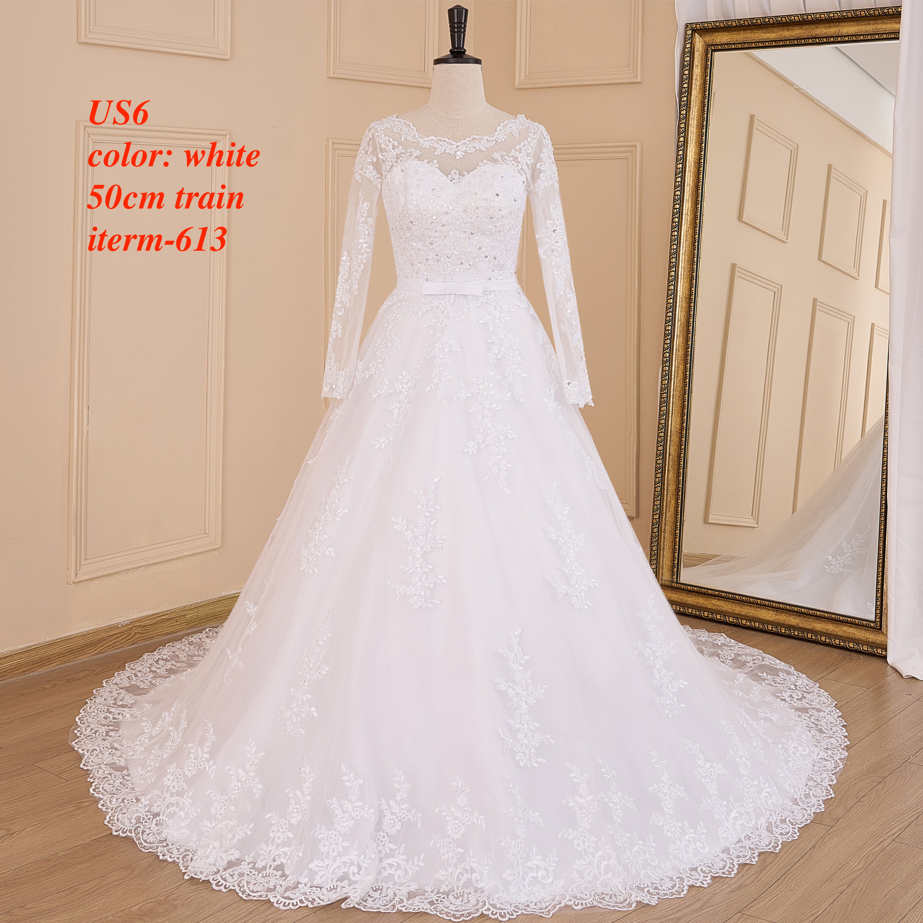 HEULORIA  wedding dress Stock! BIG SALE! Ship Immediately!
