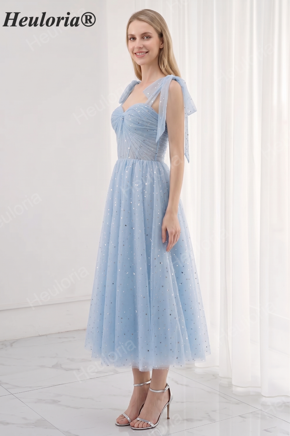HEULORIA Tulle Evening Dress