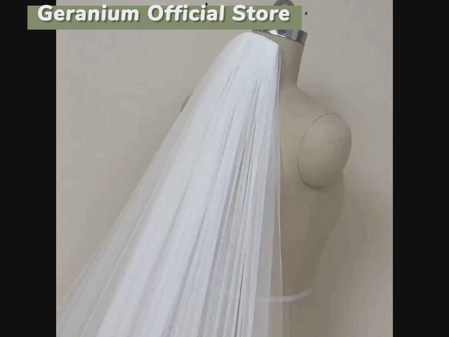 Cathedral length Wedding Veil Lace bridal veil with Metal Comb Length 300cm width 300cm for Bride VL-117