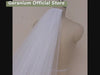 Cathedral Wedding Veil Lace bridal veil with Metal Comb Length 300cm width 300cm for Bride  VL-30