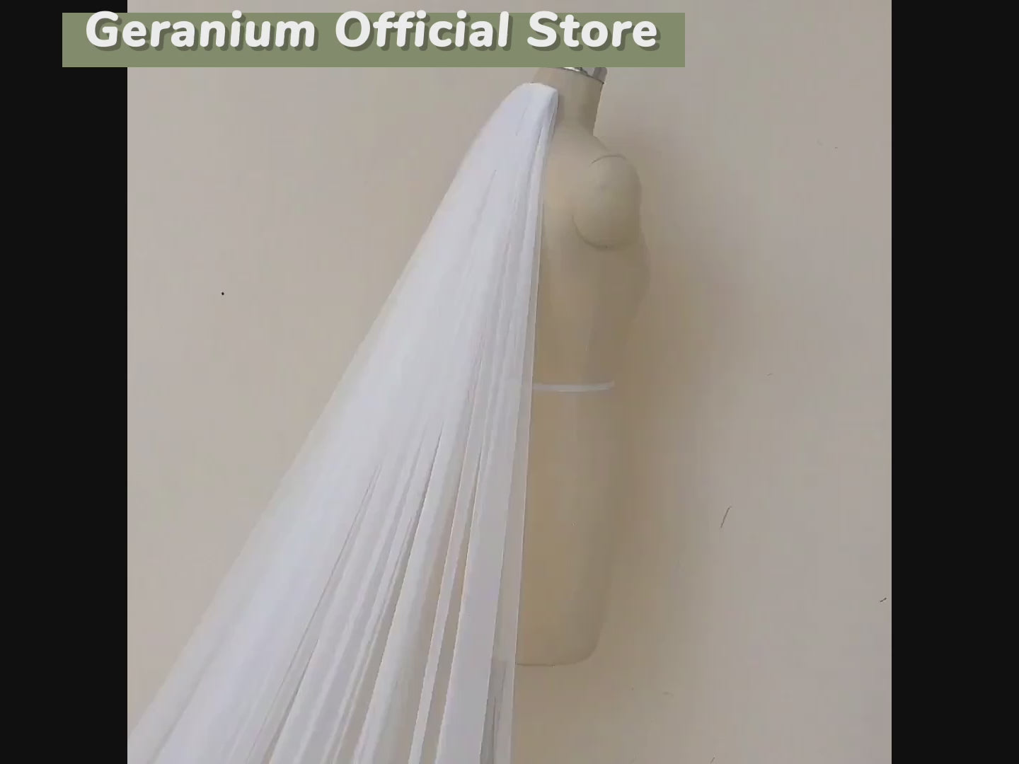 Cathedral Wedding Veil Lace bridal veil with Metal Comb Length 300cm width 300cm for Bride VL-29