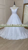 Princess Ball Gown Wedding Dress sheer back bride dress V neck plus size robe de mariee Lace beading Wedding Bridal Gown
