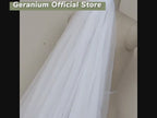 Cathedral Wedding Veil Lace bridal veil with Metal Comb Length 300cm width 300cm for Bride VL-101
