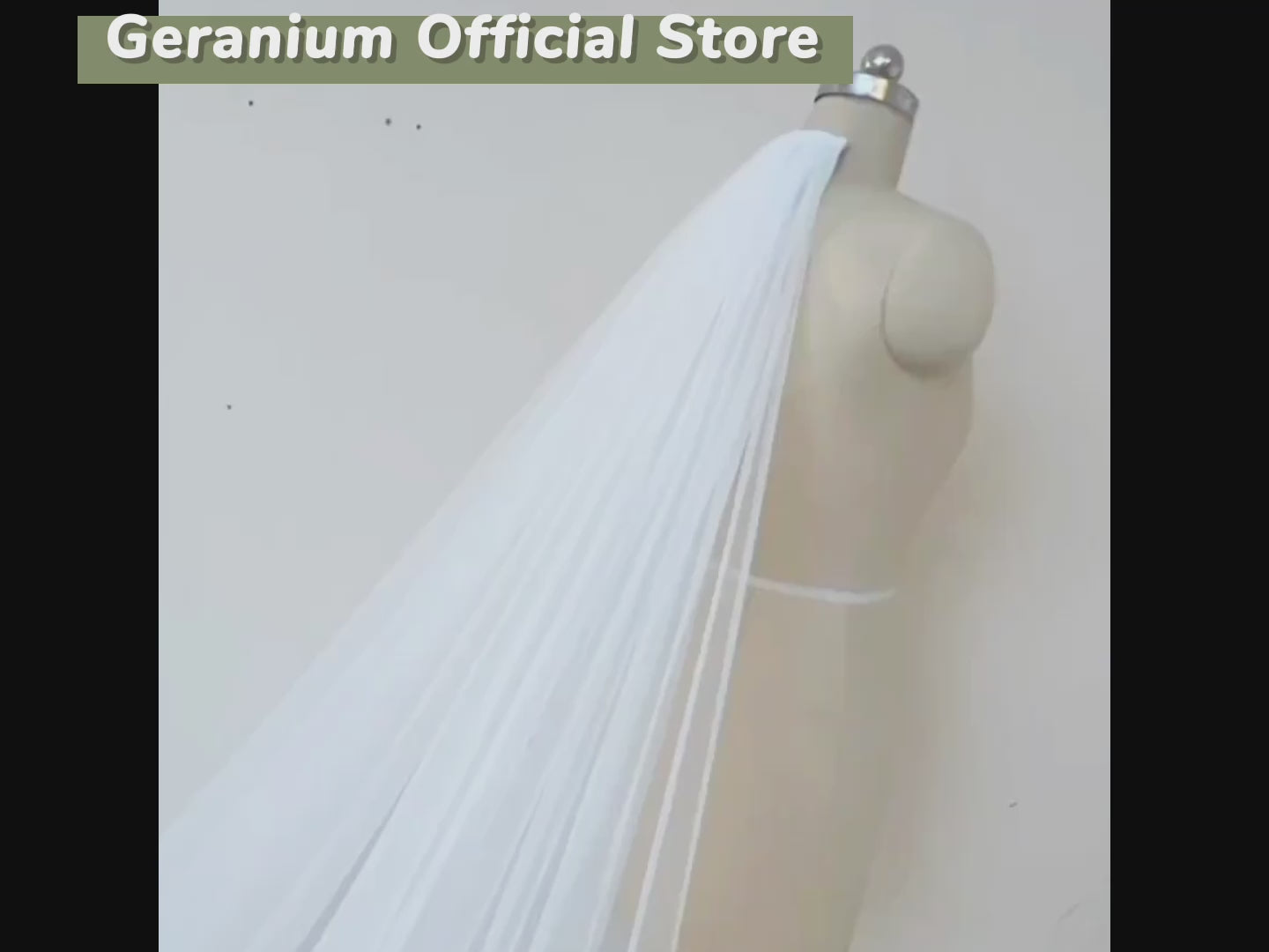 Cathedral Wedding Veil Lace bridal veil with Metal Comb Length 300cm width 300cm for Bride VL-122